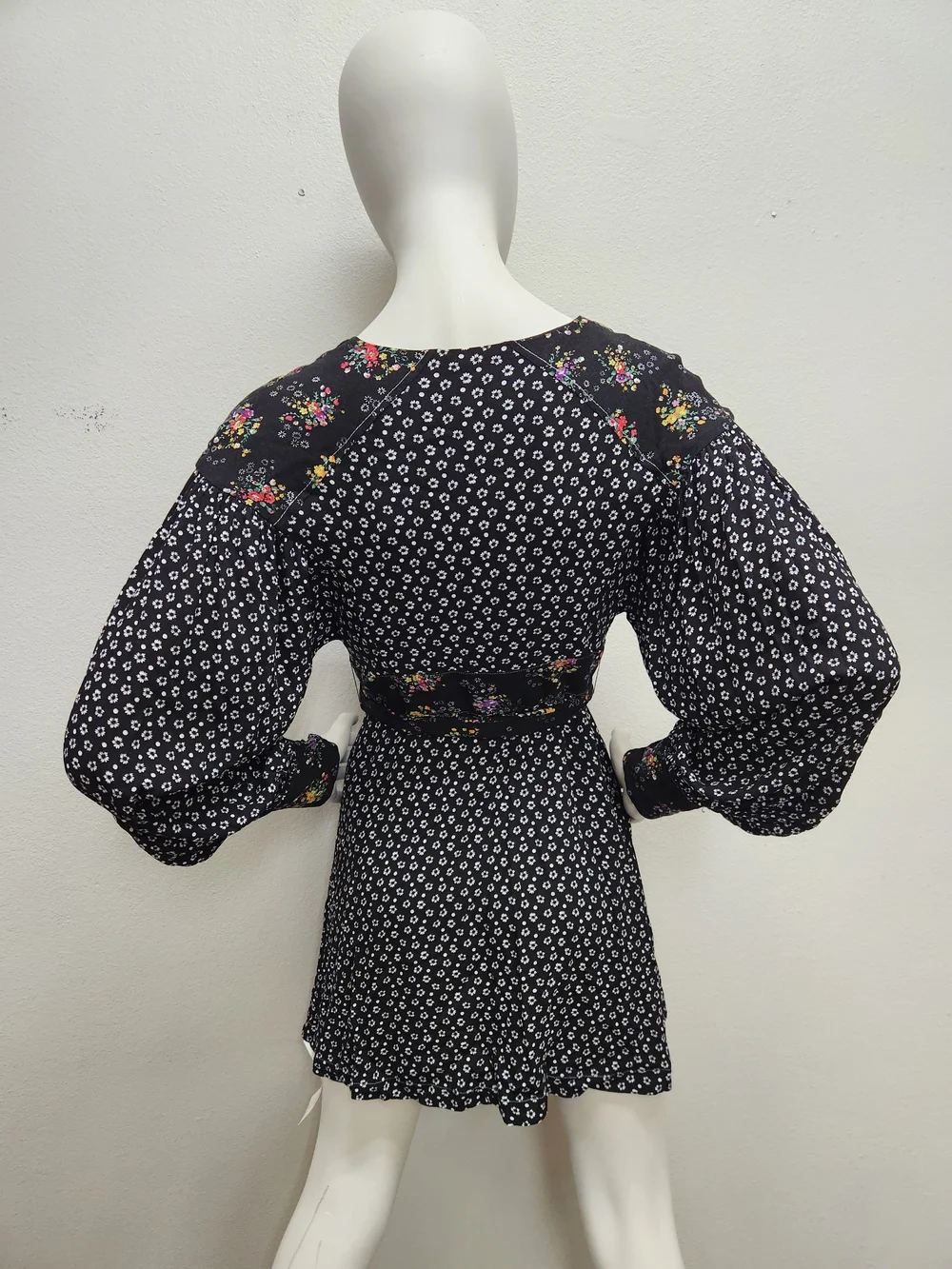 Free People Wonderland Printed Mini Dress Size S